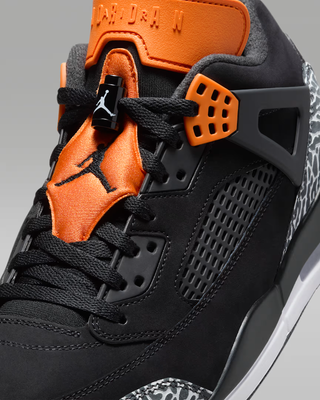 Jordan Spizike Low Shoes Black Starfish Orange Men's | Size 8 - 13