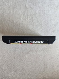 ZOMBIES ATE MY NEIGHBORS SEGA GENESIS 100% COMPLETE IN BOX W/ POSTER & REG