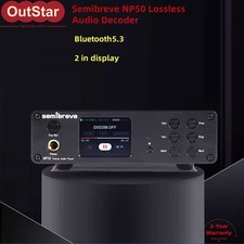 Semibreve NP50 Lossless Audio Decoder Bluetooth 5.3 Headphone Amplifier DAC sz