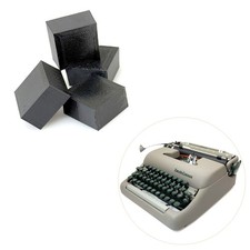 x4 New Rubber Feet for Smith Corona Clipper Silent Super Sterling Typewriter 5Y thumbnail