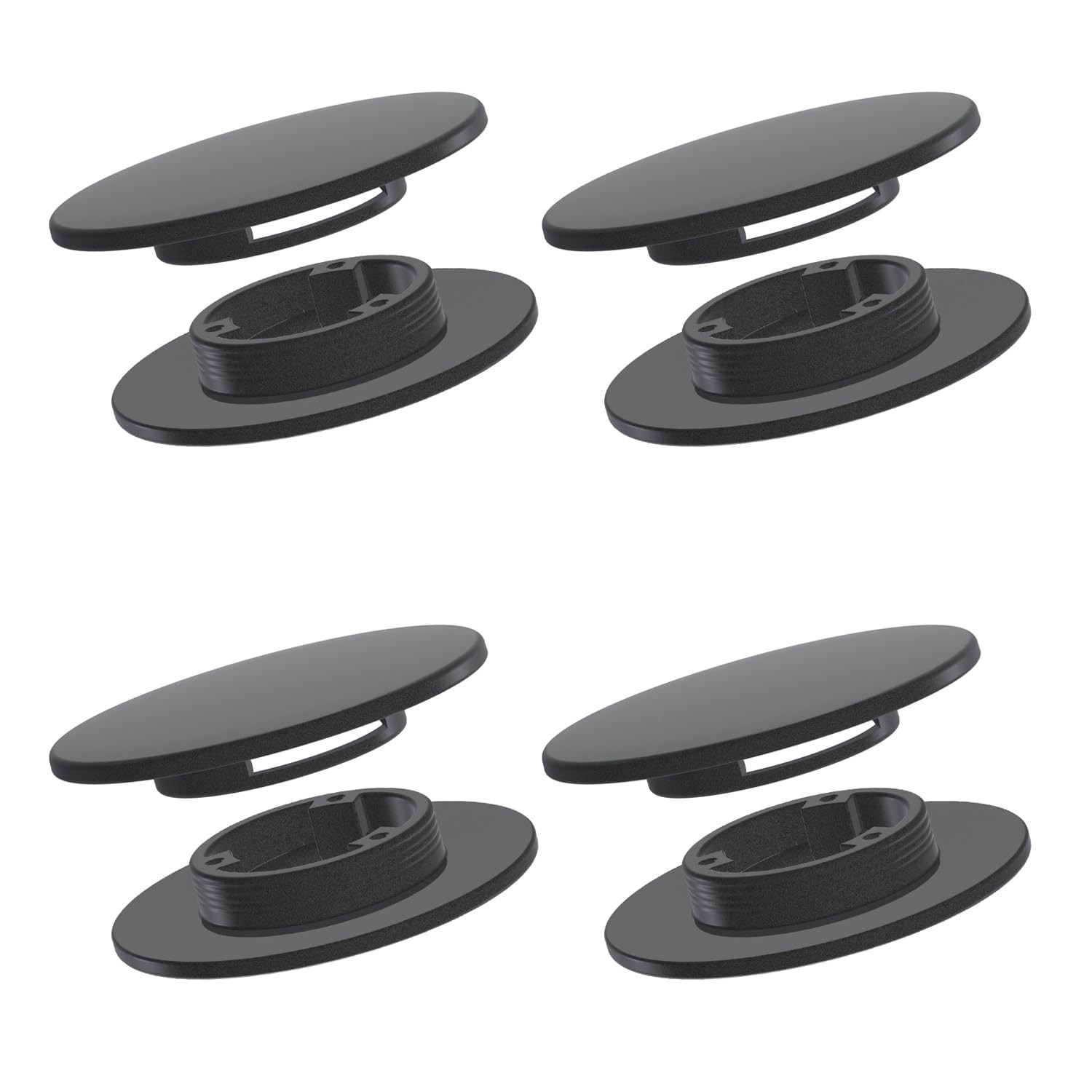 Set di 4 Bottoni di Fissaggio Blocker Clip Tappi per Tappetini Auto | (R3u)