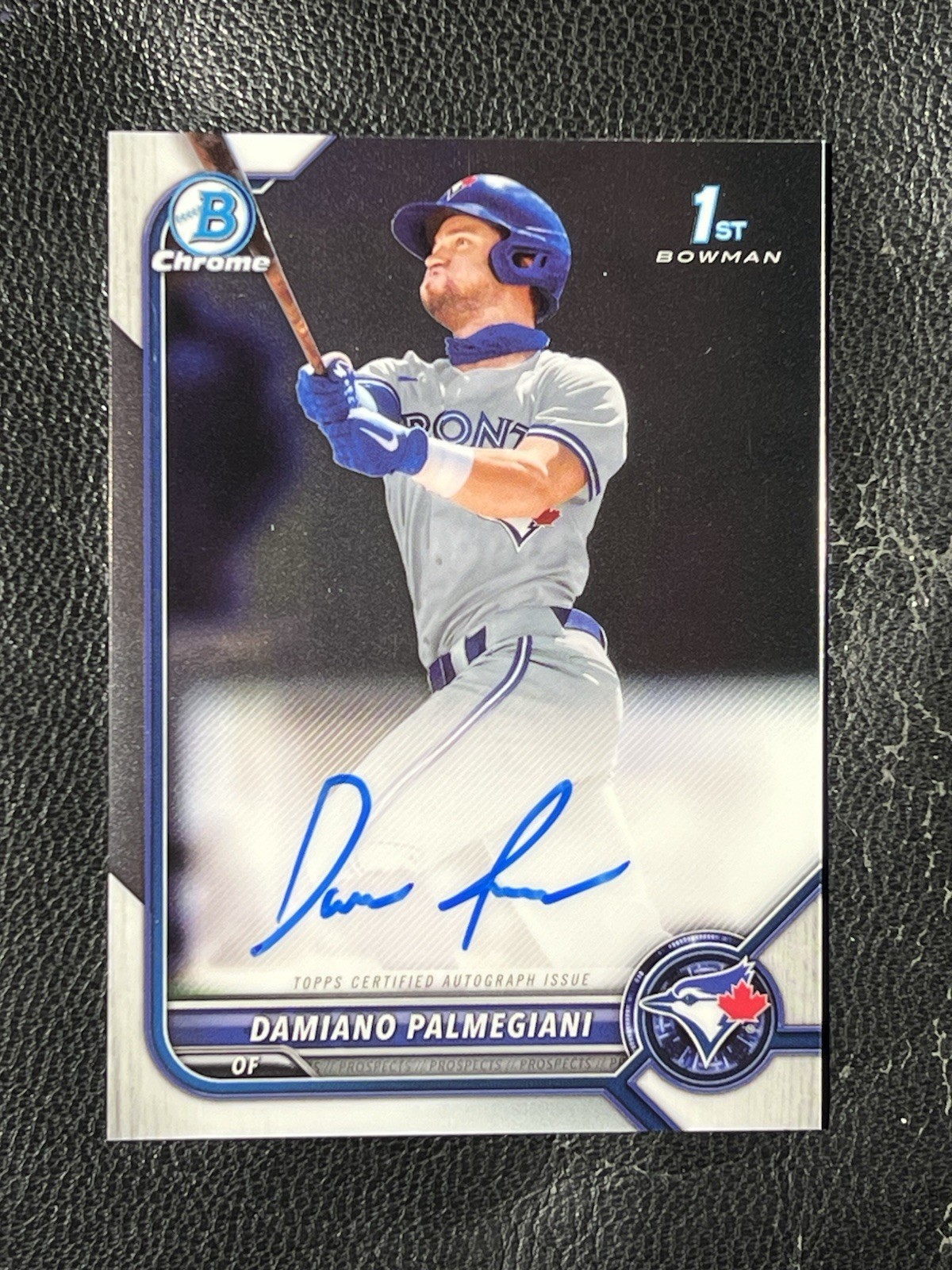 DAMIANO PALMEGIANI 2022 Bowman Chrome Auto 1st
