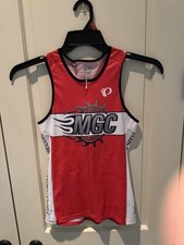 Men s red Pearl Izumi Sleeveless Triathlon Singlets NWT size Medium