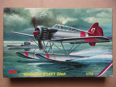 Yokosuka E14Y1 Typ 0 Wasserflugzeug MPM Maßstab 1:72 OO Modellbausatz ungeöff...