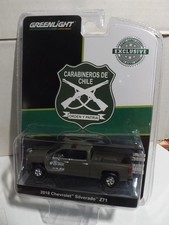 Greenlight Carabineros DE Chile  2018 Chevrolet Silverado Z71 Hobby Exclusive
