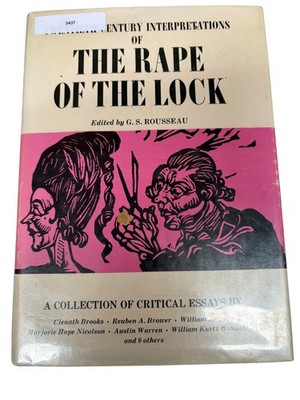Rape of the Lock Critical Essays G.S. Rousseau 1969 Literary Criticism