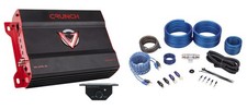 Crunch DR-2725.1D 2725 Watt Car Stereo Mono Amplifier 2 Ohm Class D Amp Kit