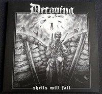 Decaying - Shells Will Fall Lp (White Vinyl,Limited 100 Copies)-New,Death Metal