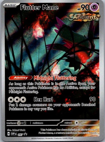 Flutter Mane (Pokemon Center) 097 Holo Promo Scarlet & Violet Promo Pokemon NM