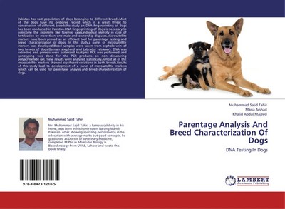 Parentage Analysis And Breed Characterization Of Dogs DNA Testing In Dogs Buch