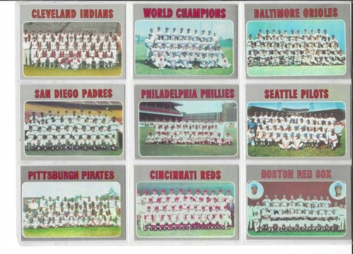 1970 TOPPS SEATTLE PILOTS TEAM CARD #713