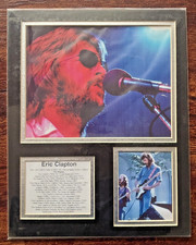 Eric Clapton Legends Never Die Framed Photo Collage 11" x 14"