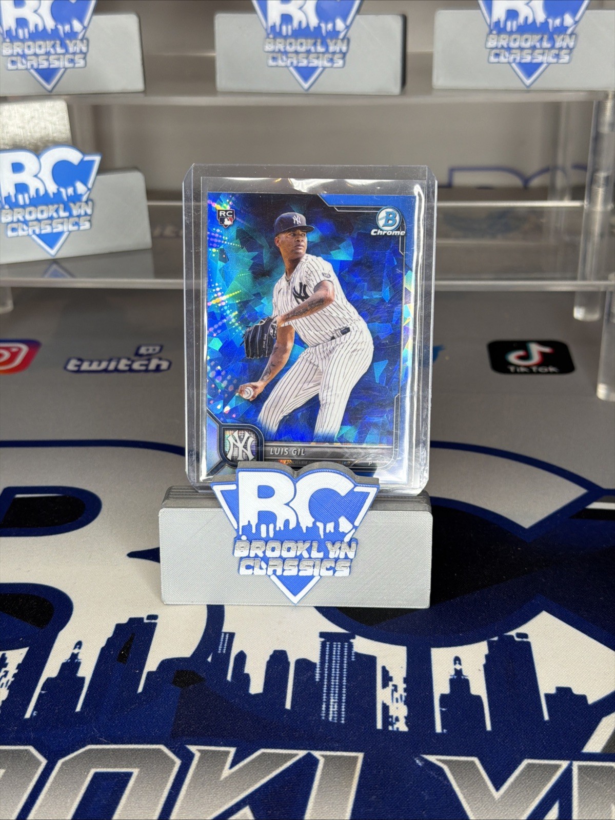 2022 Bowman Chrome Sapphire - Luis Gil #78 (RC)