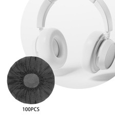 100x Headphone Ear Covers Earphone Covers Non Woven Fabric Elastic Hygienic