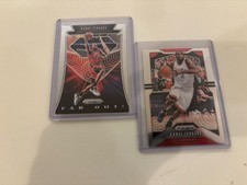 2019-20 Panini Prizm Far Out! Kawhi Leonard + Prizm Kawhi LA Clippers