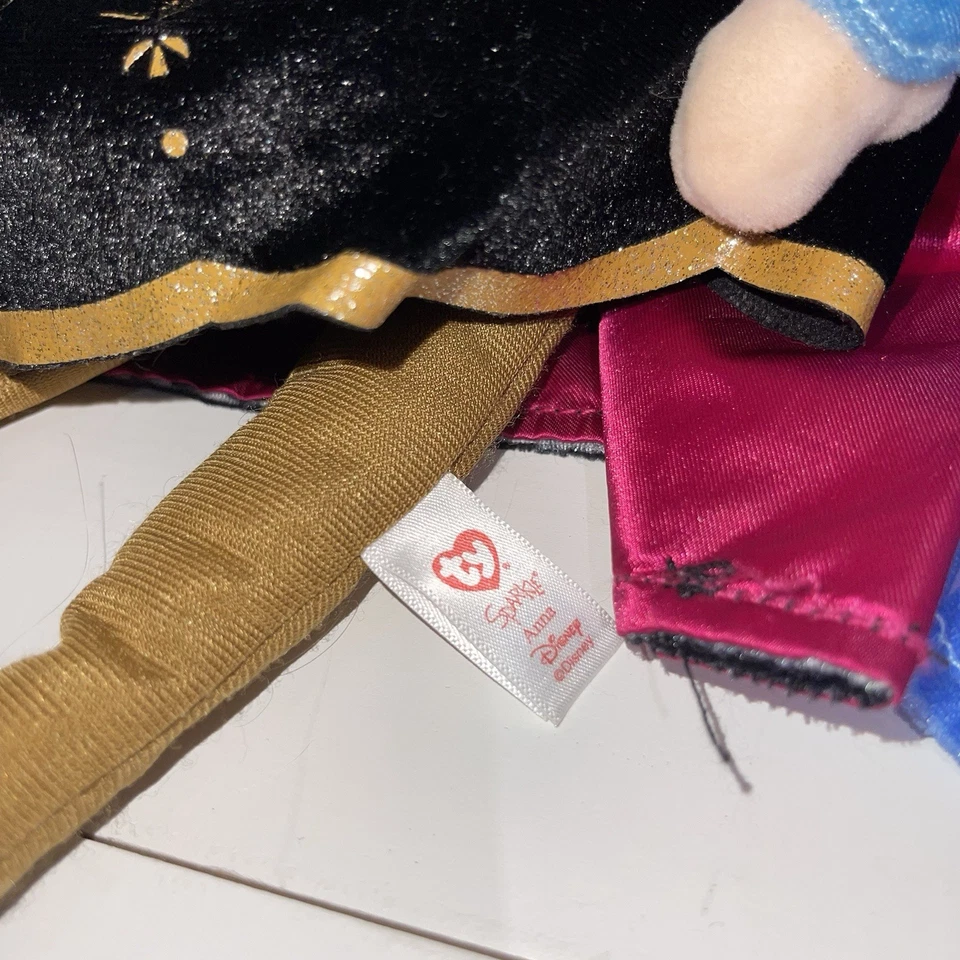 Bonecas de pelúcia Frozen 16 polegadas marca TY Disney Anna e Elsa conjunto de 2 - Imagem 3 de 4