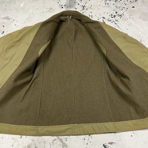 Vintage 40s WW2 Jeep Coat Mackinaw Jacket M1938 Size 36 Barnstormer Military image 5