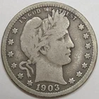 1903-P Barber Quarter (Lot#1)