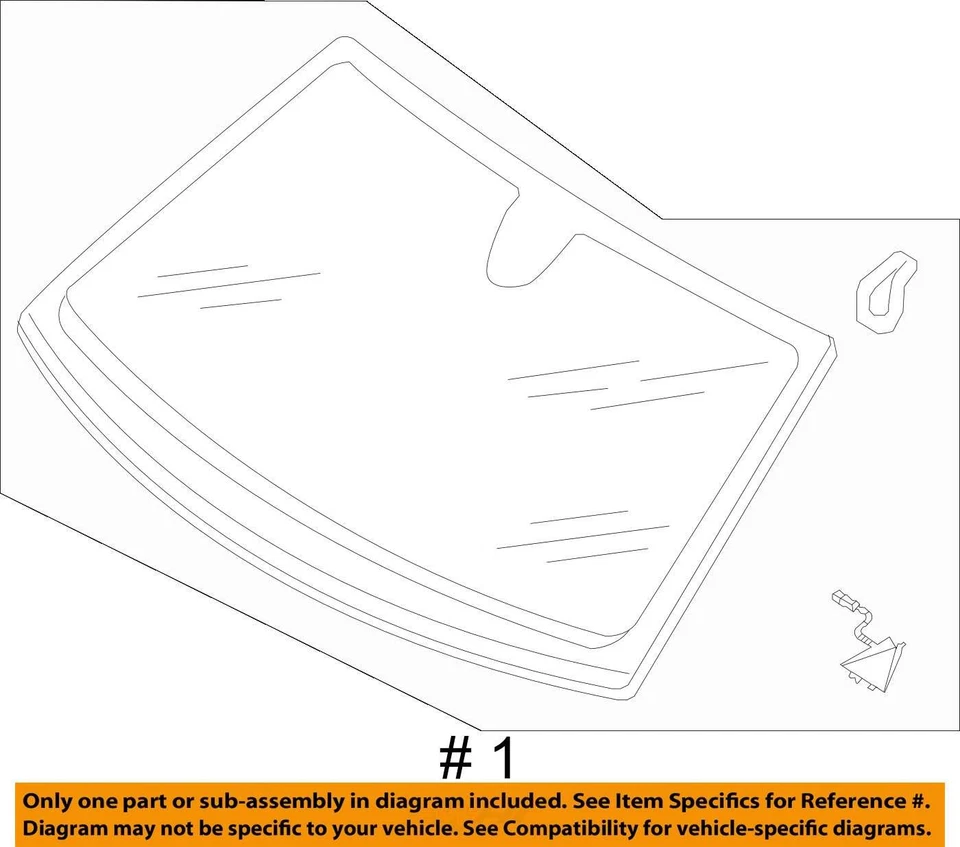 AUDI Q7 2017-2019 PARABRISAS DELANTERO DE CRISTAL CON PANTALLA FRONTAL *SOLO RECOGIDA LOCAL* Foto 4 de 4