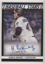2020 Topps Baseball Stars Auto Black 86/199 Harold Ramirez #BSA-HR Auto 5lp