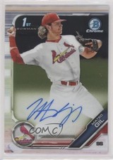 2019 Bowman Chrome Prospect Auto Mateo Gil #CPA-MG Auto 0w8