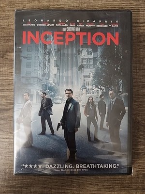 *BRAND NEW* Inception (DVD, 2010) Leonardo DiCaprio Ken Watanabe Tom Hardy