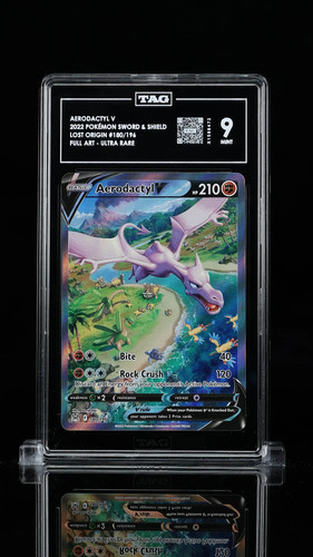 Aerodactyl V graded TAG 9 for sale on eBay