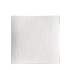 Rosenthal Mesh weiß Teller quadratisch flach 22 cm