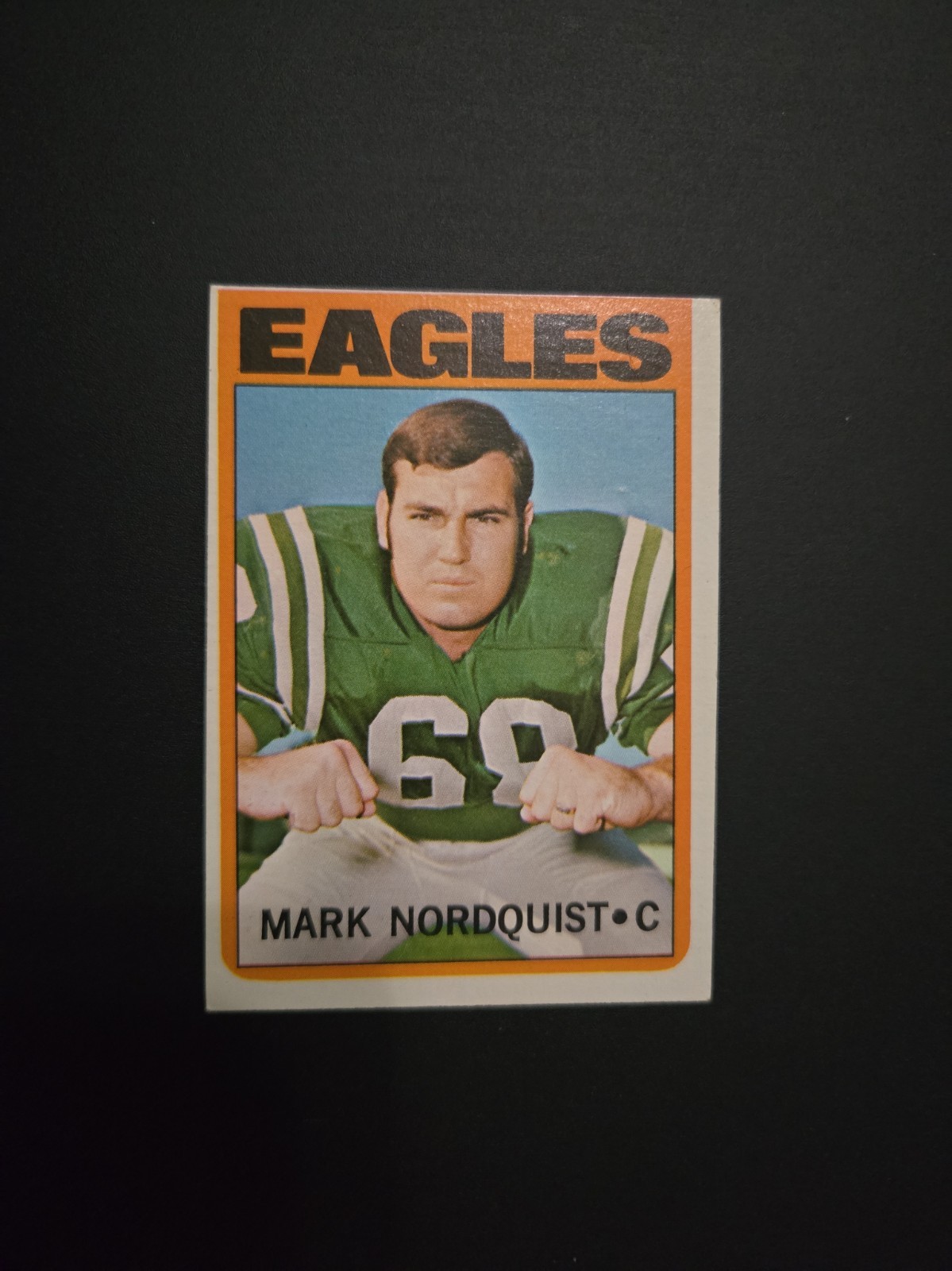 1972 Topps Football #102 Mark Nordquist ****FREE SHIPPING****     0671