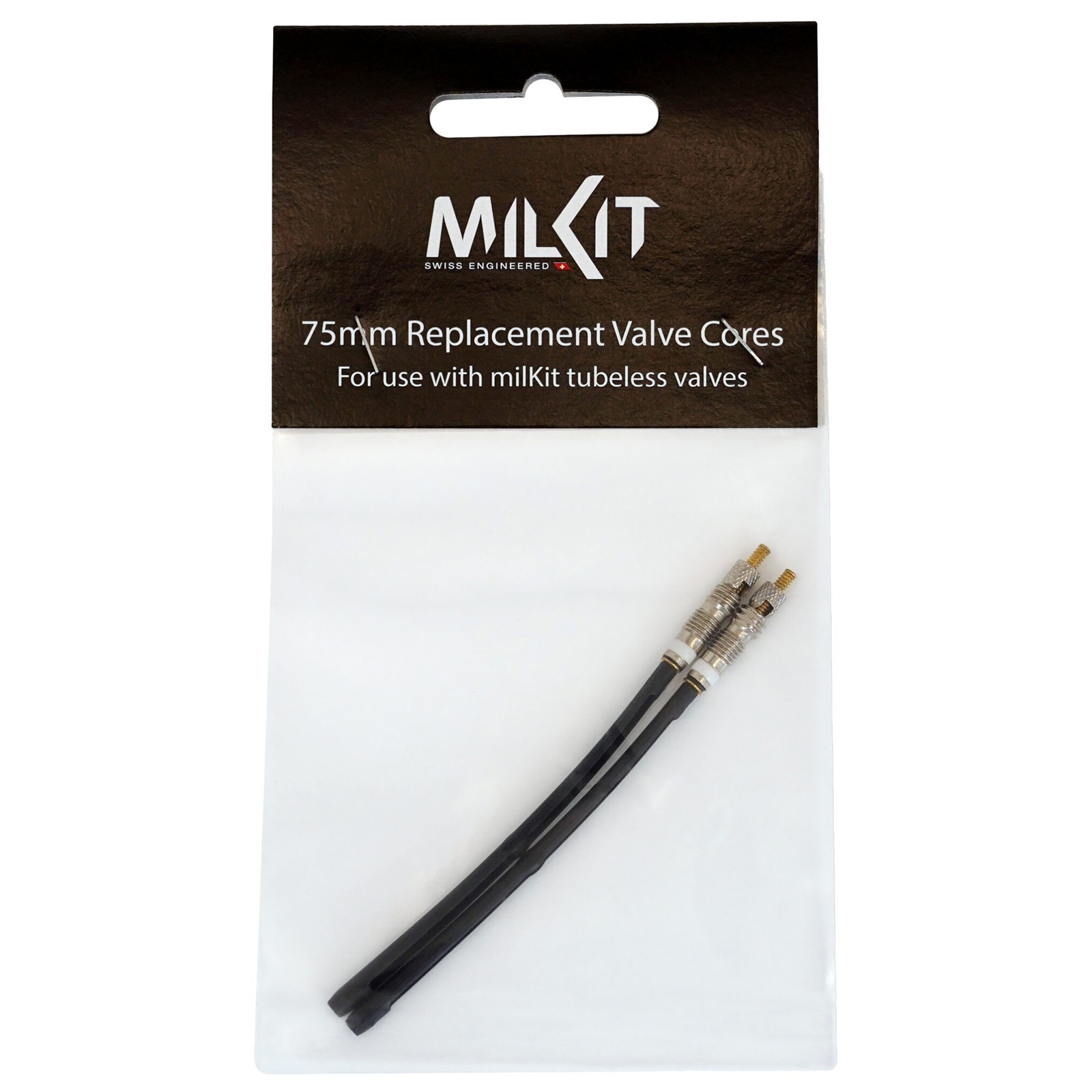 MilKit 75mm Presta Valve Core Replacement for Tubeless Bike Tires