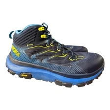 Hoka One One Toa GTX Waterproof Hiking Boot Gray Men size 9.5