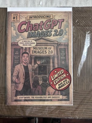 Chat GPT Images 2.0 Comic Book Limited Edition #1