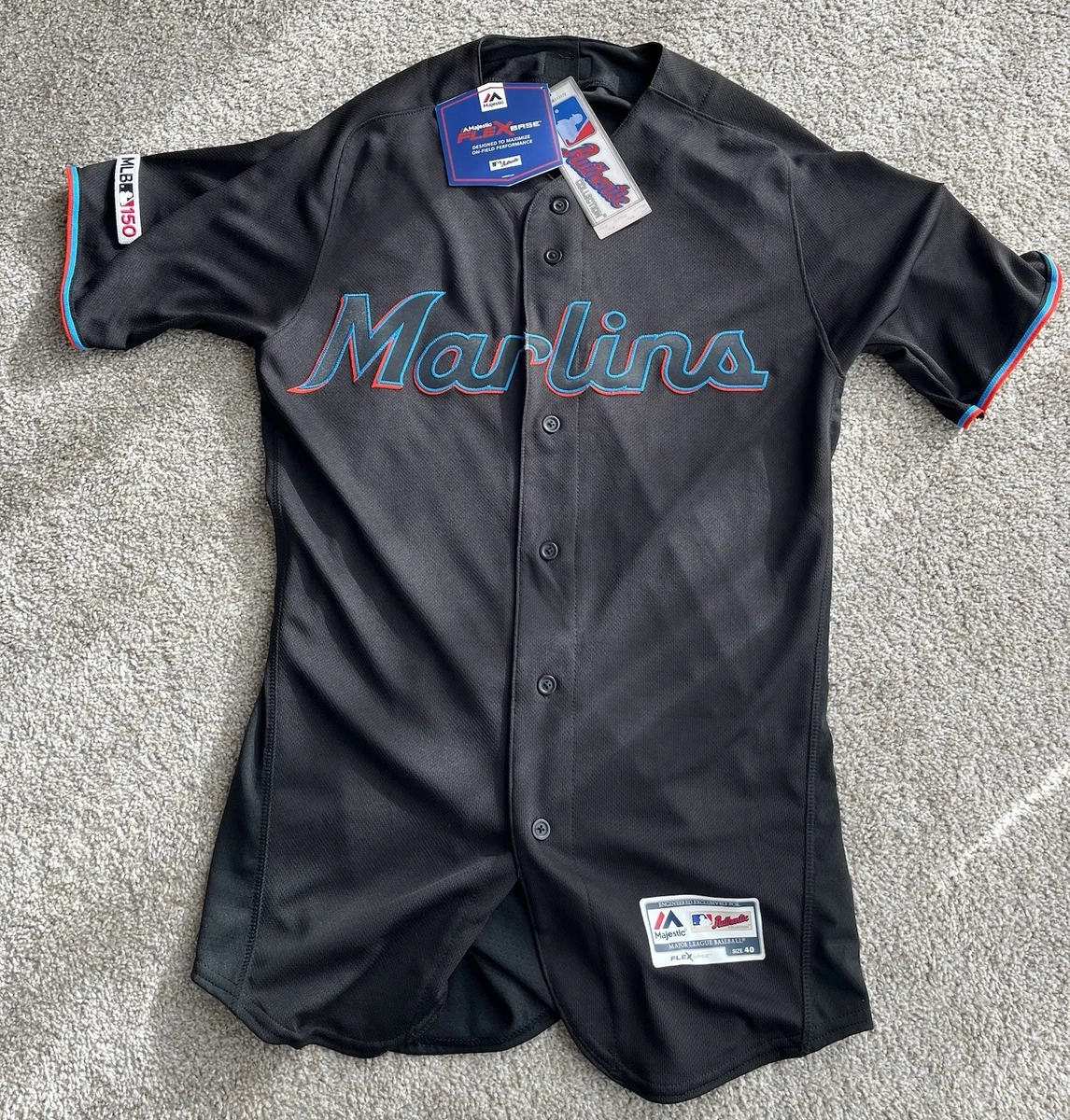 Majestic Miami Marlins MLB Jerseys for sale | eBay