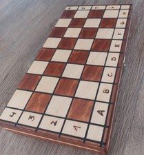 Albatros Holz-Schachspiel   Handgefertigt in ...