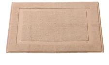 Matin Organic Cotton Brown Bath Mat 24"x36" NWT from CB2 ~OEKO-TEX ®