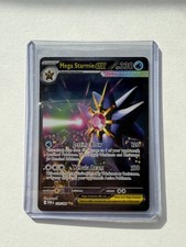 Mega Starmie ex 118/088 Full Art Secret Carta Pokémon Rara Giapponese SV10 Nera