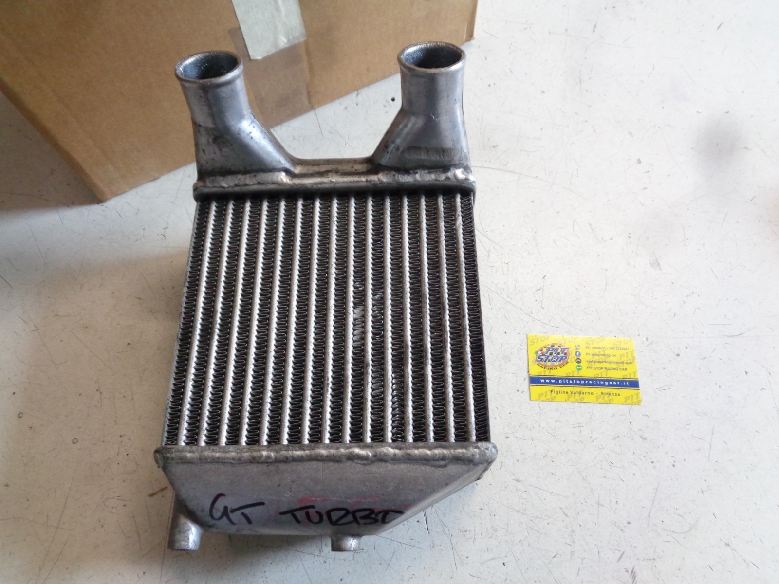 RADIATORE INTERCOOLER RENAULT 5 GT TURBO - MAGGIORATO - IN ALLUMINIO