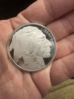 1 oz .999 Fine Silver Buffalo Round Prooflike – Liberty / Bison Design