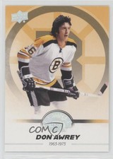 2023-24 Upper Deck Boston Bruins Centennial Century 32/100 Don Awrey #92 4p5