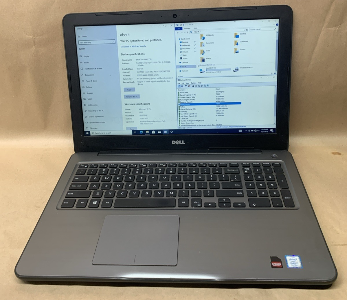 Dell Inspiron 5567 15