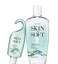 Bundle Avon Skin So Soft Bath Oil and Shower Gel