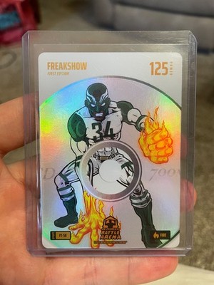 2025 Bo Jackson Battle Arena Update Freakshow Fire Tracks FT-58 Foil