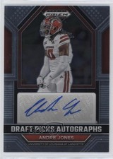 2023 Panini Prizm Draft Picks Draft Picks Auto Andre Jones #DPA-ANJ Auto 3hd