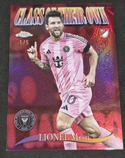 Lionel Messi 2025 Topps Chrome Class of Their Own #d 1/5 RED CO-10 Inter Miami