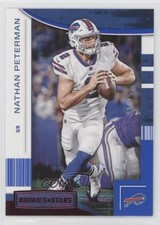 2018 Panini Rookies & Stars Red & Blue /25 Nathan Peterman #13 0pm