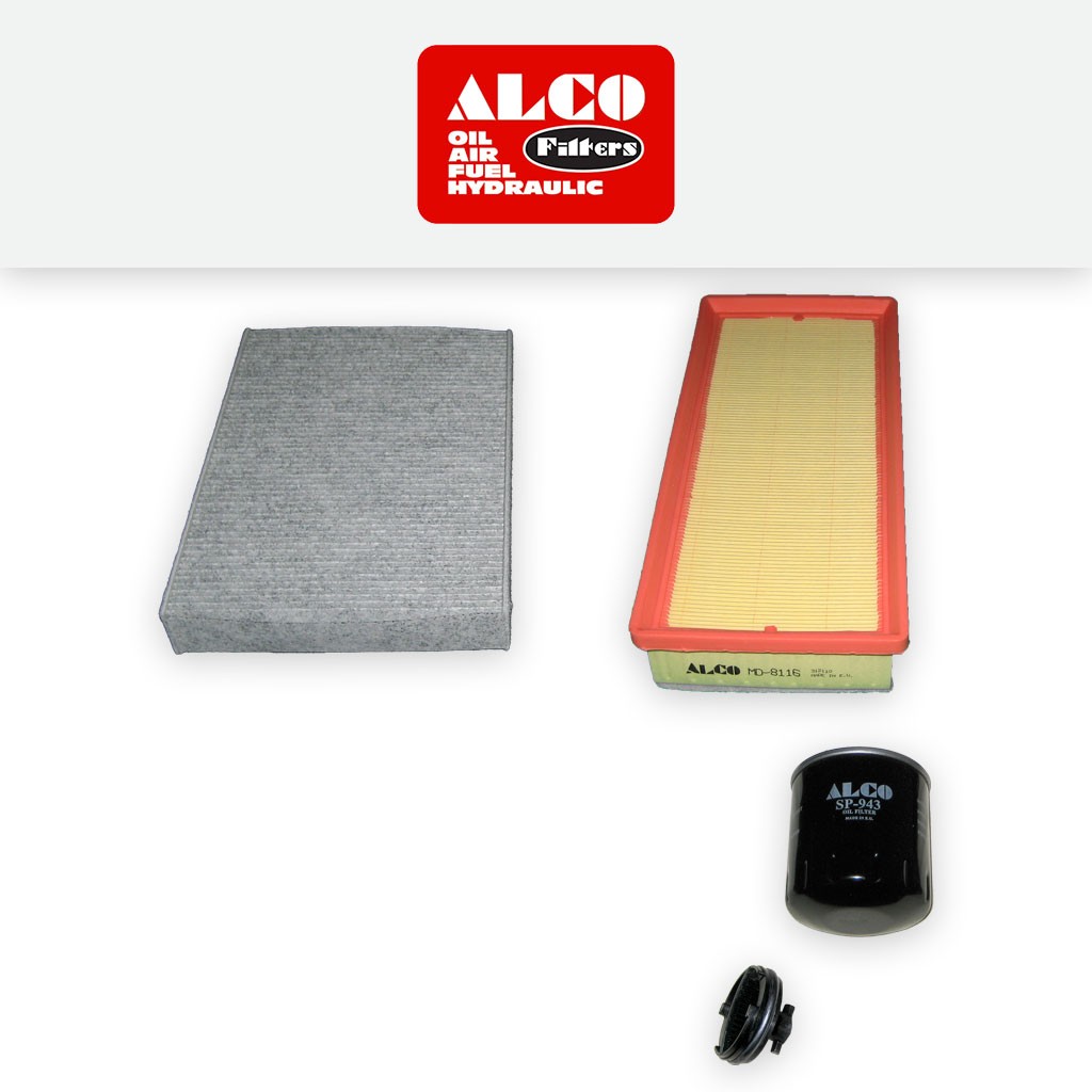 SERVICE KIT for PEUGEOT 508 2.0 BLUEHDI ALCO OIL AIR CABIN FILTERS (2014-2018)