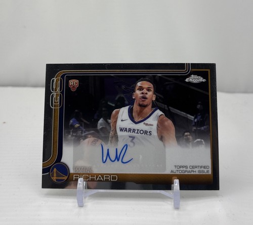 2025 Topps Chrome Will Richard Chrome Rookie Autographs (RAW)