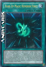 RANK-UP-MAGIC NUMERON FORCE (Erhöhung-Rang-Magic Force) Ultra R • JOTL EN059 • 1Ed