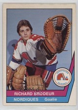 1977-78 O-Pee-Chee WHA Richard Brodeur #38 0u2j