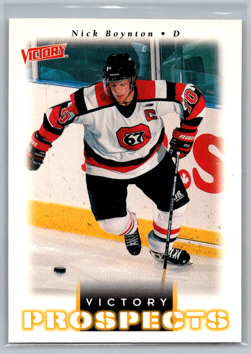 1999-00 Upper Deck Victory Hockey Nick Boynton RC #372